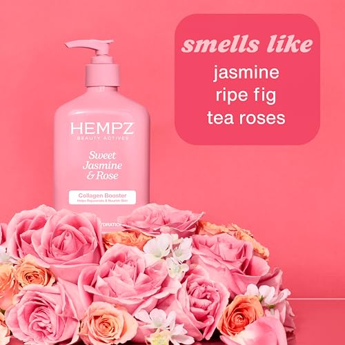 Hempz Jasmine & Rose Moisturizing Body Lotion - 17 Fl Oz