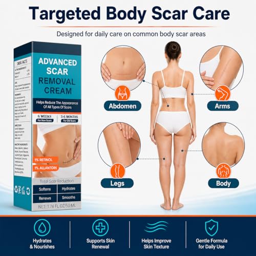 ClearPiny Advanced Silicone Scar Gel for New & Old Scars, 1.76oz