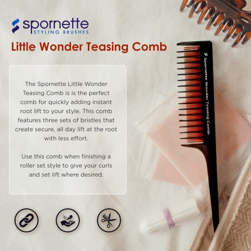 Spornette Little Wonder Rat Tail Comb - Small Teasing & Backcombing Tool