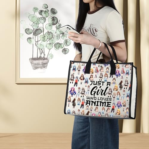 LEVLO Anime Fans Makeup Bag - Loves Anime LT Cosmetic Purse