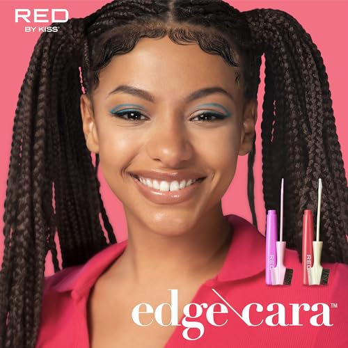 Red by Kiss 3-in-1 Edge Control Styler with Boar Bristle Brush