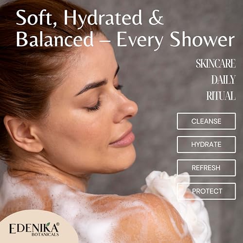 EDENIKA BOTANICALS Lavender Body Wash 2-Pack 16 Fl Oz | Relaxing, Moisturizing & Vegan