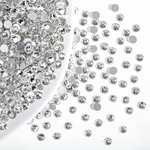 Beadsland SS10 Flat Back Crystal Rhinestones - 14400pcs Bulk Pack