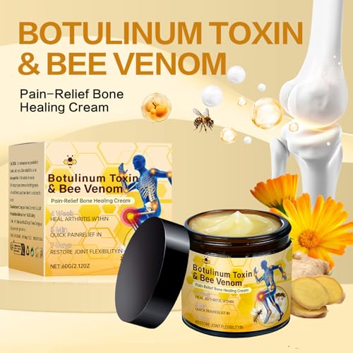 Bee Venom Joint Gel Cream | 2-Pack for Back, Neck & Joints