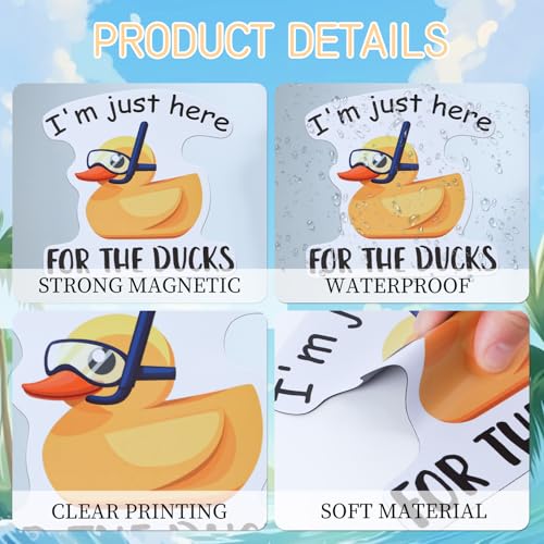 6 Pack Funny Cruise Ship Door Magnets - Sea Navigation Designs