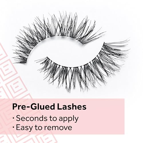 Eylure Pre-Glued Wispy Light Texture Eyelashes No. 117 Twin Pack