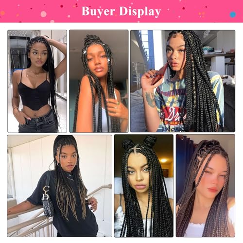 FIRSTCYH 20 Inch Pre-Stretched Braiding Hair - 8 Packs Yaki Texture