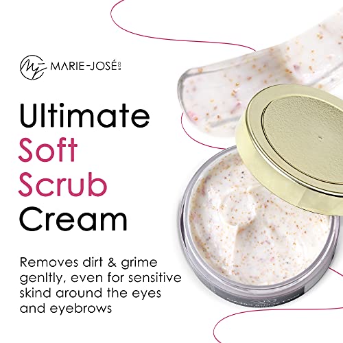 Exfoliating Brow Scrub Cream for Smooth Skin Preparation | 1.7 fl. oz