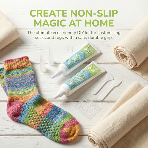 Anti-Slip Glue for Socks & Fabrics - 120ml Eco-Friendly Grip Liquid
