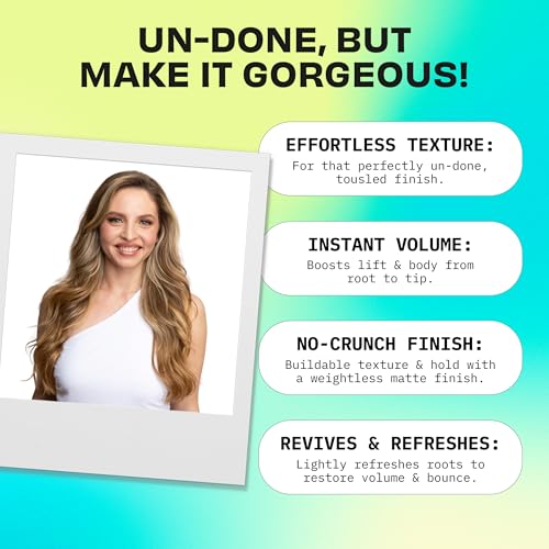 FoxyBae Tossed Up Dry Texture Spray with Biotin for Volumizing Hair - 7 Fl Oz