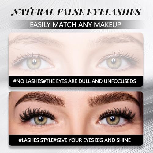 MissAiry Wispy Lash Clusters 8-14MM D-Curl DIY Eyelash Extension Kit