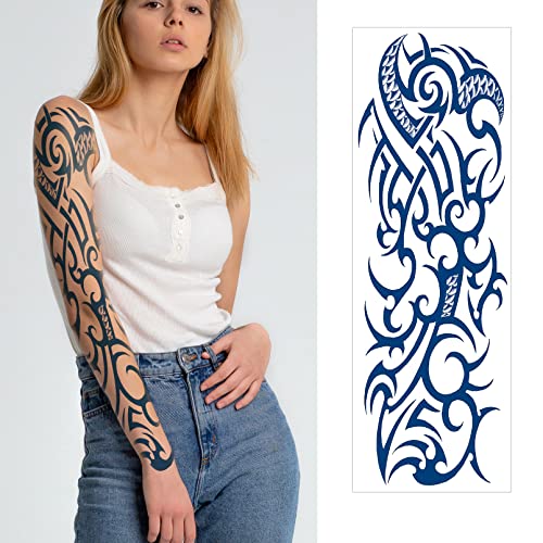 Aresvns Semi-Permanent Full Arm Tattoo Sleeves - 5 Sheet Set
