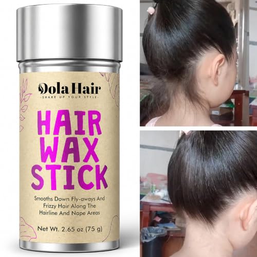 Dolahair Hair Wax Stick for Flyaways & Frizz Control - 2 Pack