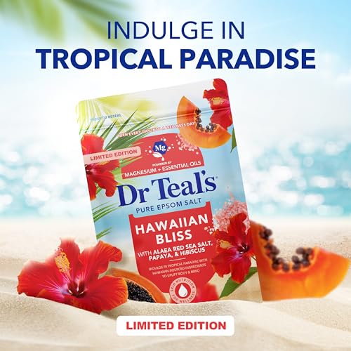 Dr Teal's Hawaiian Bliss Epsom Salt Magnesium Soak - 3 lbs