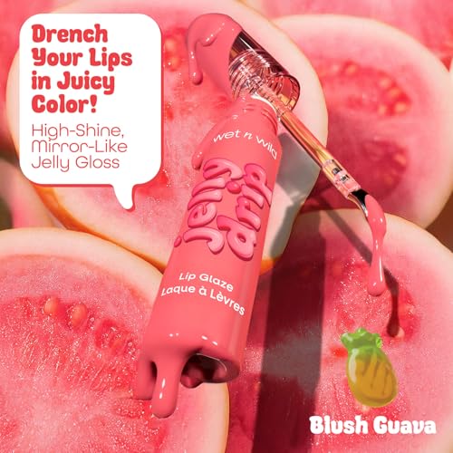 Wet n Wild Jelly Drip Lip Glaze - High-Shine Lip Gloss