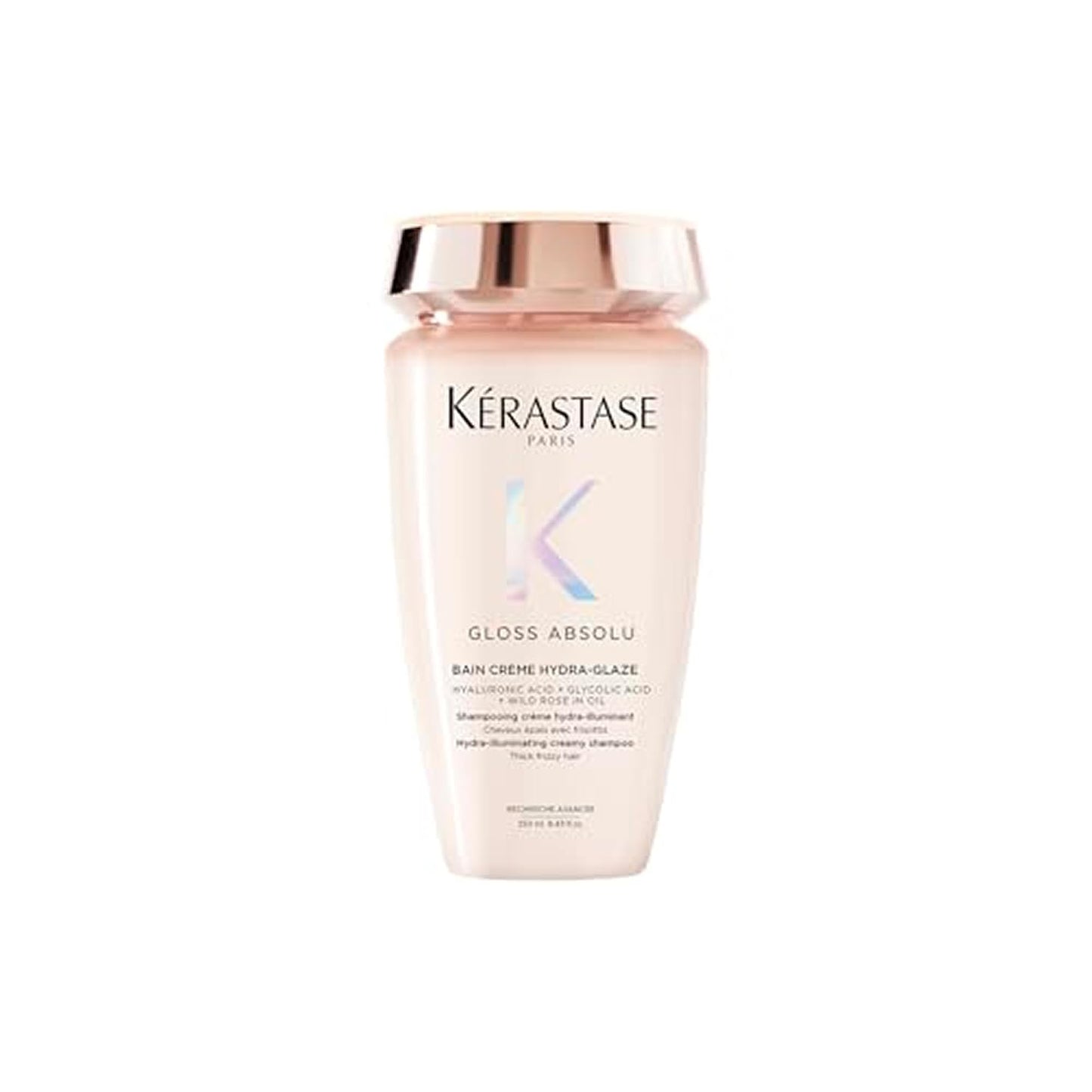 KÉRASTASE Gloss Absolu Bain Crème - Hydra-Illuminating Shampoo for Thick, Frizzy Hair | Sulfate-Free, Anti-Frizz Formula with Hyaluronic Acid