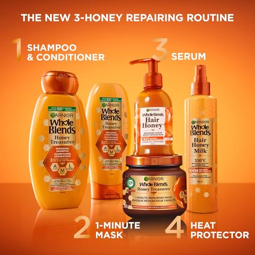 Garnier Whole Blends Repairing Shampoo Honey Treasures Jelly 22 Fl Oz
