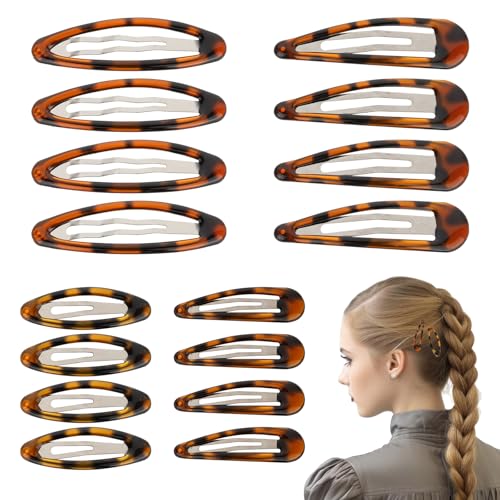 Giantree 16 Pcs Tortoise Hair Clips Set for Women & Girls