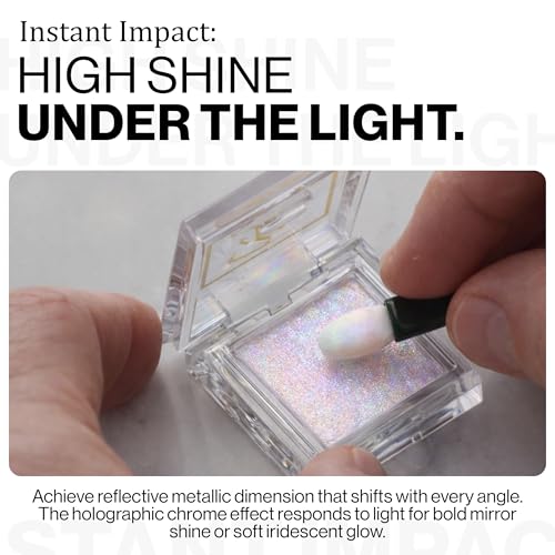 Bachik Cosmic Chrome Nail Powder - Ethereal Holographic Pigment