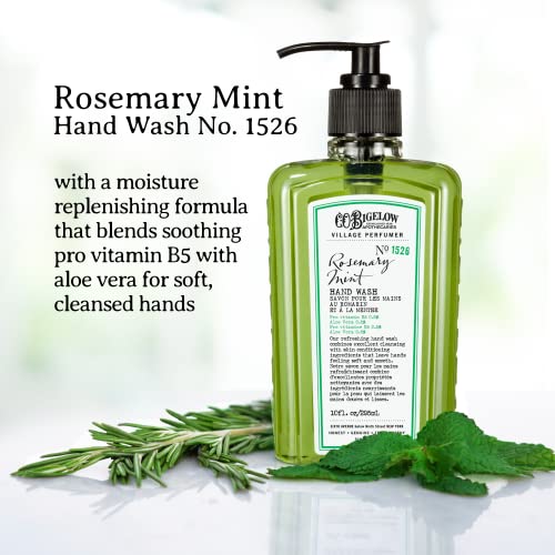 C.O. Bigelow Rosemary Mint Hand Wash - 10 Fl Oz (Pack of 1)