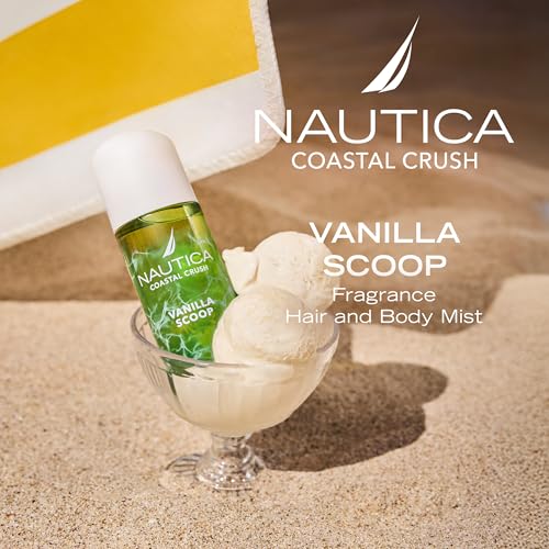 Nautica Coastal Crush Vanilla Scoop Body Mist - 8 fl oz