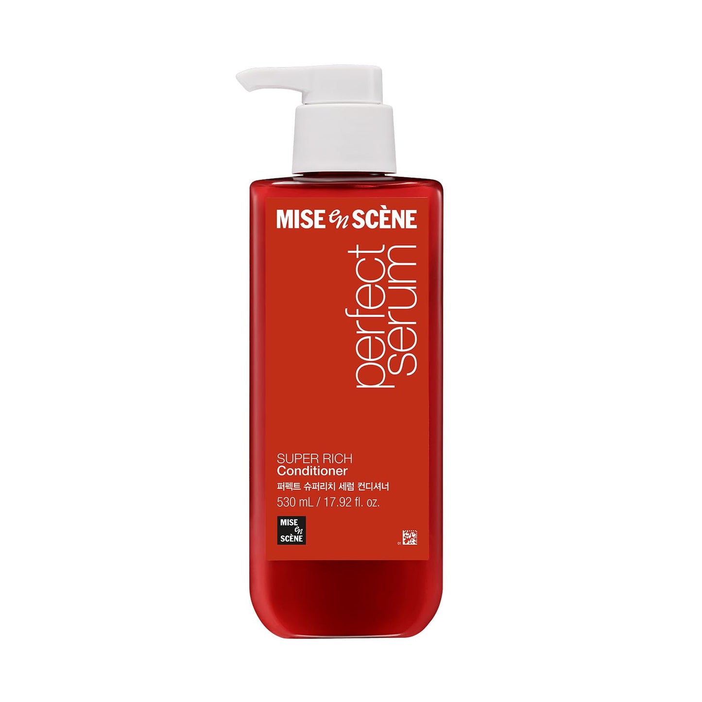 Mise En Scene Perfect Serum Super Rich Conditioner| Korean Hair Care for Severely Damaged Hair | Anti-Frizz, Hydrating, Nourishing | Korean Conditioner with Moroccan Oil, Jojoba Seed |17.92 Fl Oz