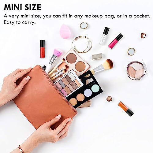 AKOAK 10Pcs 0.8ml Empty Lip Gloss Bottles Glass-Free Mini Portable Containers