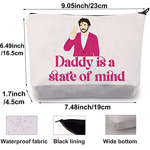 Daddy Is State of Mind Makeup Bag – BWWKTOP Travel Cosmetic Pouch