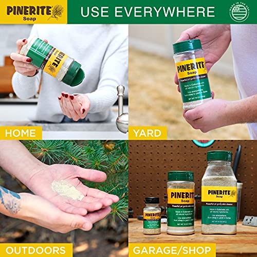 Pinerite Heavy Duty Powdered Hand Soap - Natural Pine & Borax, 10 oz
