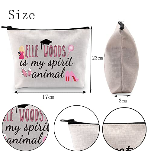 Woods is My Spirit Animal Makeup Bag - POFULL Cosmetic Organizer