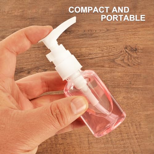 Houseen 4-Pack Travel Bottles Set 100ml & 30ml Refillable Dispensers for Liquids