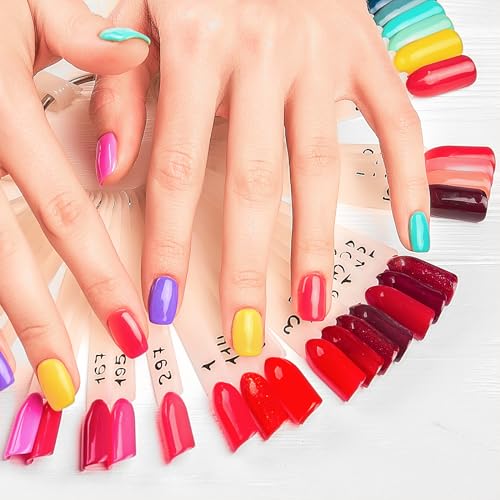 Segbeauty 720pcs Beige Fake Nails Display Tips for Nail Art