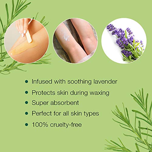 Clean + Easy Absorb Lavender Powder Pre Waxing Treatment with Absorb Variation, 3.5 oz
