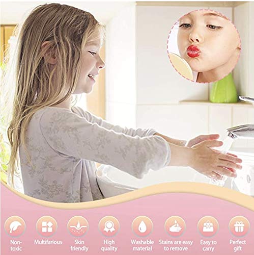 12pc Fruity Roll-On Lip Gloss Set with Carrying Case for Kids