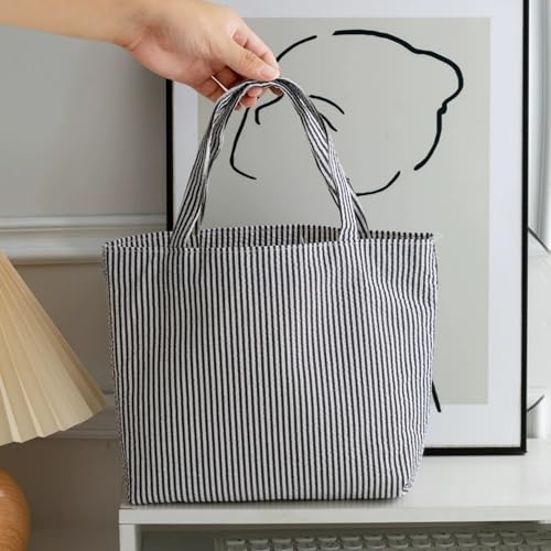 OZAOZ Small Cosmetic Tote Bag - High Capacity Travel Makeup Organizer