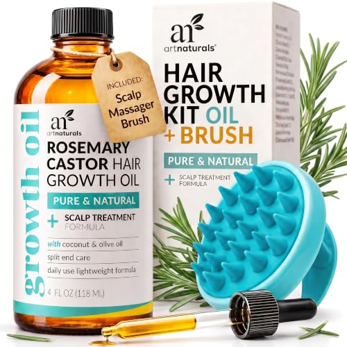 ArtNaturals Rosemary & Castor Oil Set for Hair Growth - 4 oz