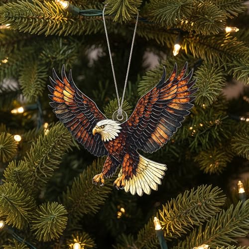 American Bald Eagle Christmas Ornament - Timeless Holiday Decor