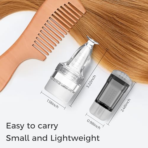 Minoxidil Scalp Applicator Comb Tool - 2 PCS Hair Serum Bottle Set