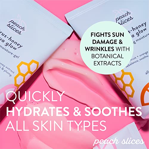Peach Slices Citrus-Honey Aqua Glow Moisturizer - 3.04 oz Hydrating Gel