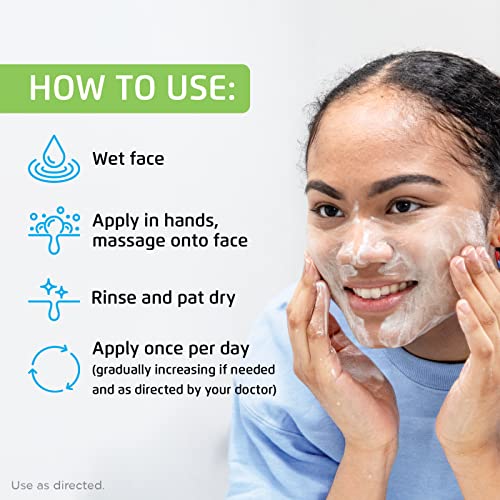 Oxy Maximum Strength Acne Face Wash - 10% Benzoyl Peroxide (Pack of 2)