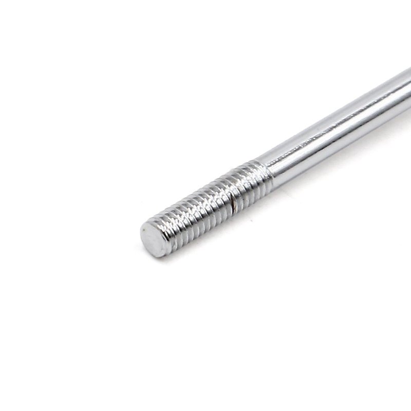 uxcell 36pcs Silver Tone 4mm Thread Dia 160mm Length Motorcycle Wheel Spokes W Nipples