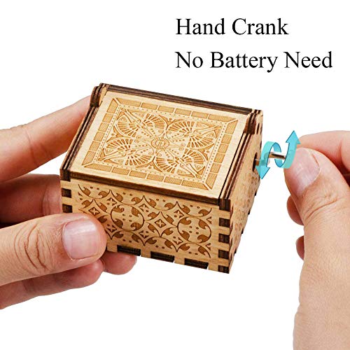 Vintage Hand Crank Music Box - 'You Are My Sunshine' Gift