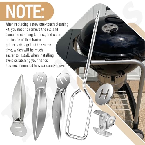 Weber One-Touch Cleaning System Kit for 18.5" Charcoal Grills
