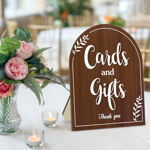 Wedding Welcome Sign with Stand - 8x10 Wooden Plaque for Events