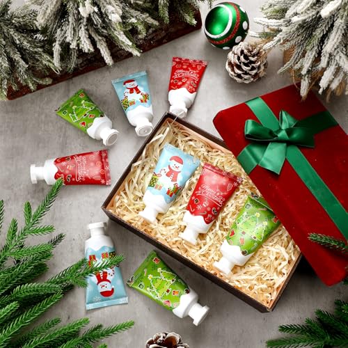 24-Piece Christmas Travel Size Body Lotion Gift Set - Milk Scented Moisturizer