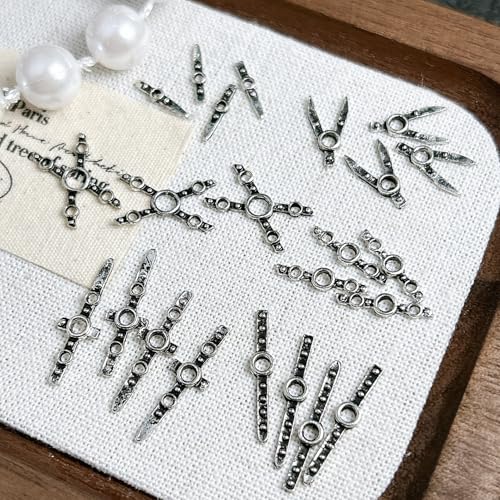 100 Pcs Metallic Punk Belt Nail Charms - 3D Rhinestones for Nail Art