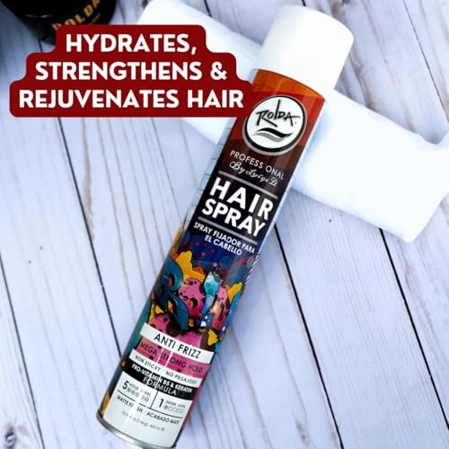 Rolda Urban Hair Spray 13.5 oz - Strong Hold, Matte Finish, Frizz Control for Men