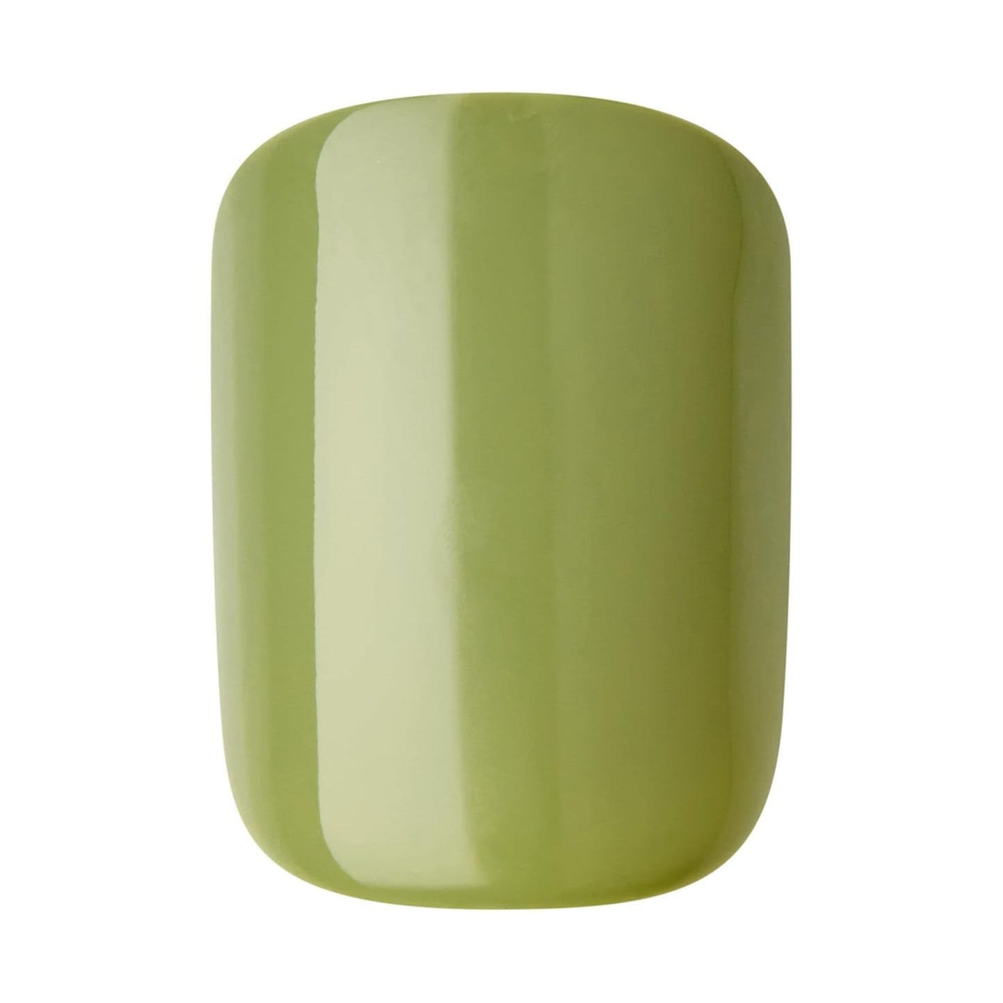Kiss Impress No Glue Mani Press On Nails - 'Before Sunrise' Green Short Squoval Shape | 30 Nails, Prep Pad & More