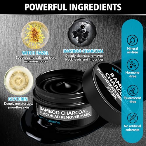 Paistely Charcoal Peel Off Blackhead Remover Mask - 4.23oz