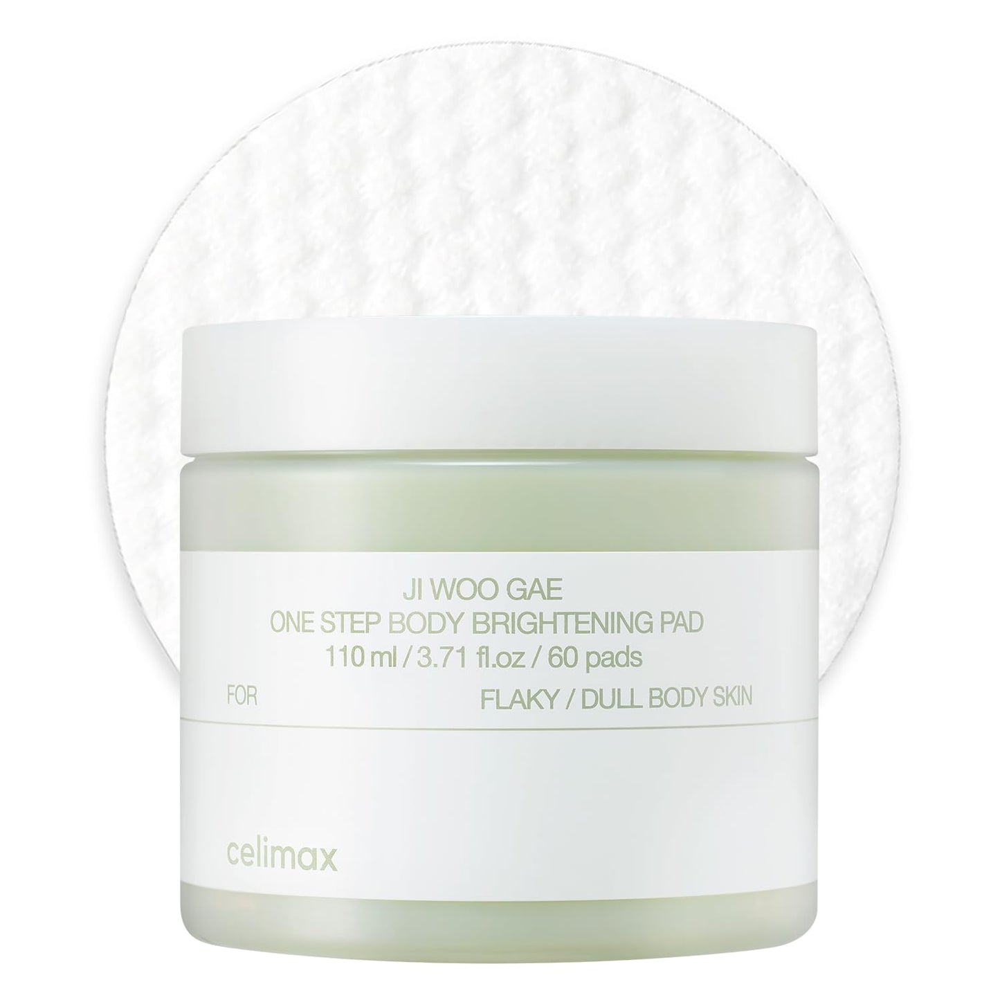Celimax Ji.Woo.Gae CICA BHA Blemish Toner Pads - Hydrating & Soothing Complex with Centella Asiatica | 60 Pads